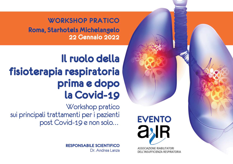 Il ruolo della fisioterapia respiratoria prima e dopo la Covid19